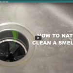 how to naturally clean a smelly drain