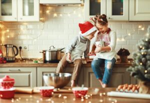 Baking Christmas Cookies