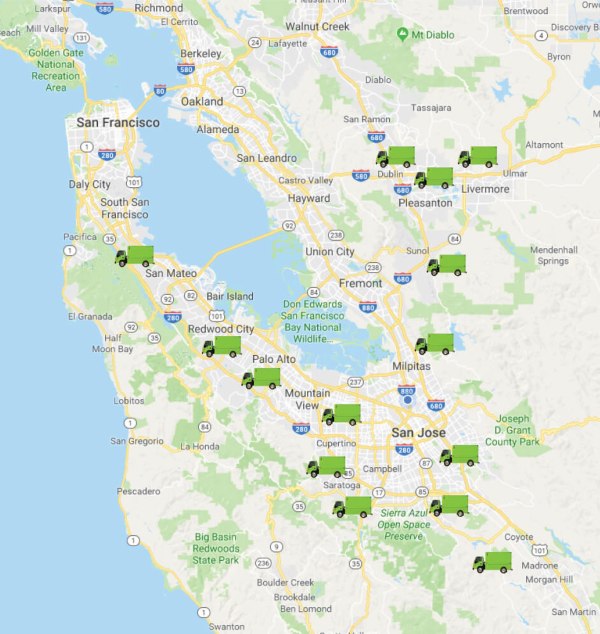 Mike Counsil Plumbing & Rooter Map of South Bay Service Area