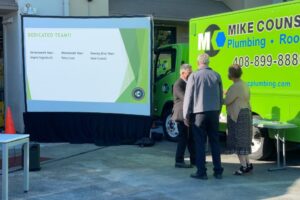 Mike Counsil Plumbing and Rooter celebrating their employees