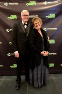 Mike Counsil Plumbing and Rooter employees at a company party