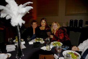 Mike Counsil Plumbing and Rooter employees at the Christmas party in the San Jose, California, area