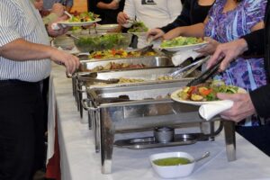 The buffet at San Jose, CA.